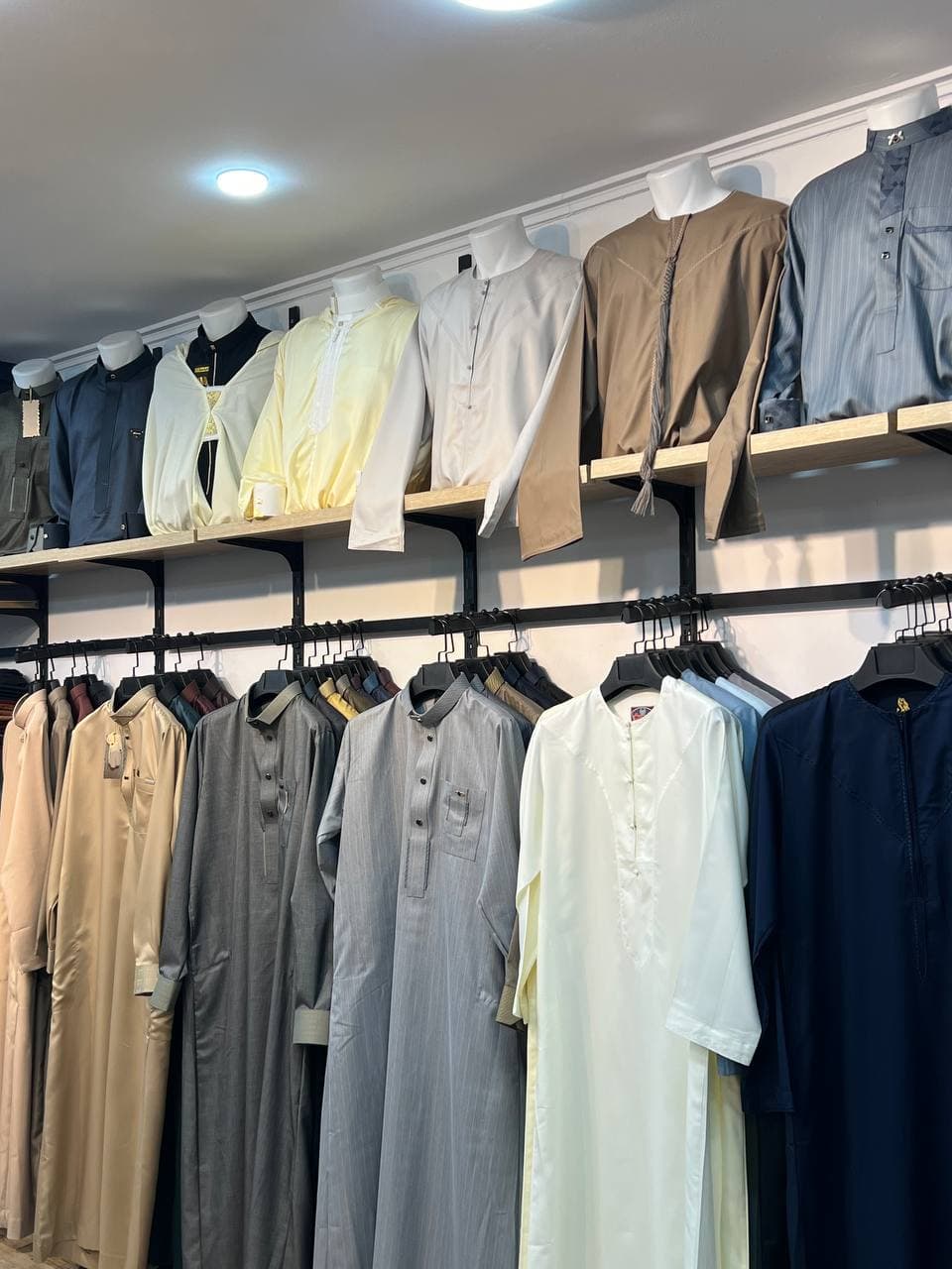 Qamis marocain sable